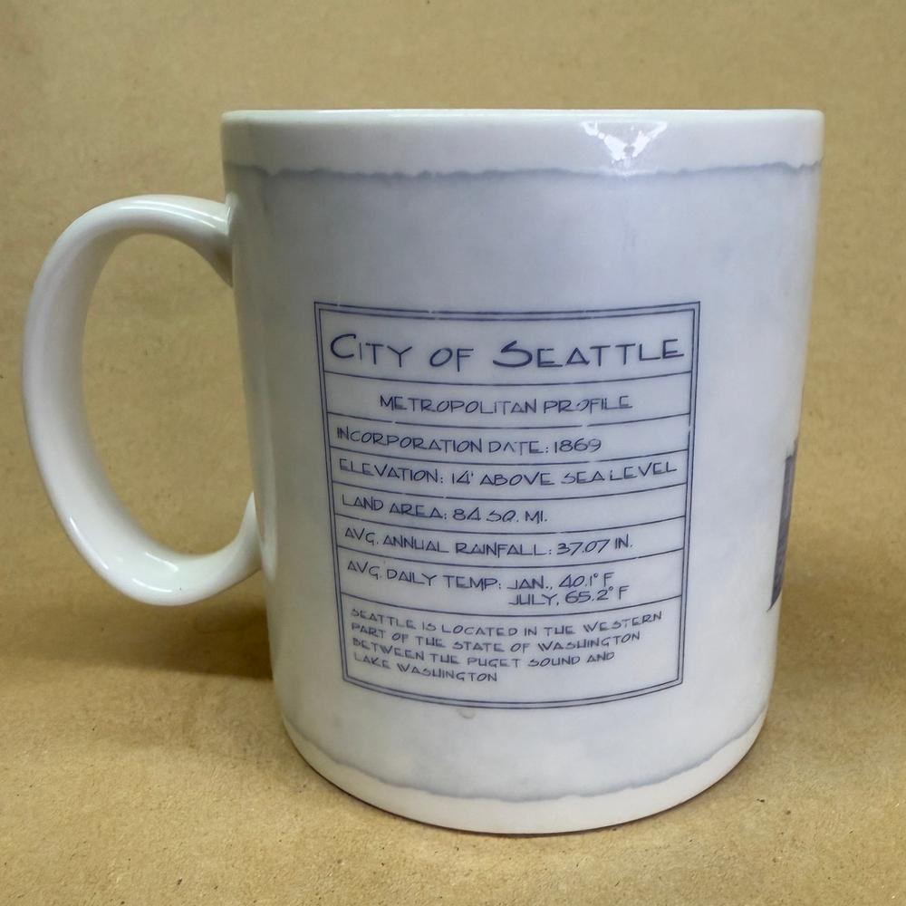 Starbucks Architecture Series Seattle Mug-2007